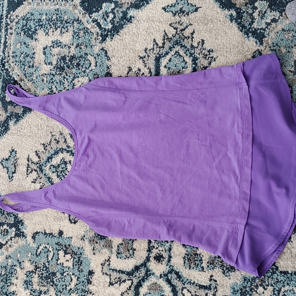 Lululemon Purple Tank Sz 4